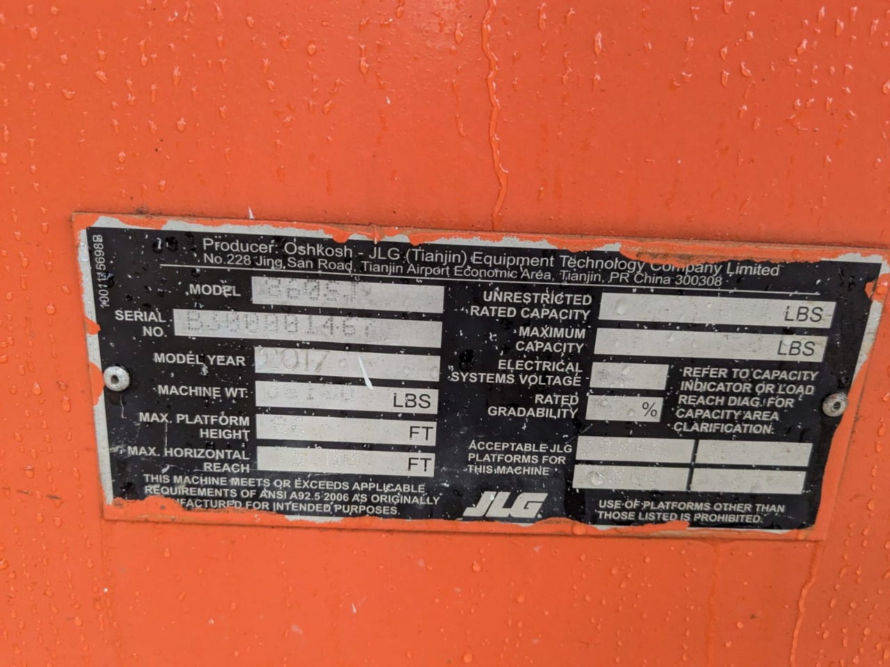 Sold - Telescopic Boom Lift - View 3